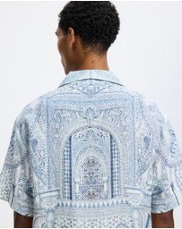 Camilla - Short Sleeve Cabana Shirt