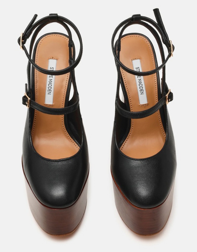 Steve Madden - Scotlyn-S Black Heels