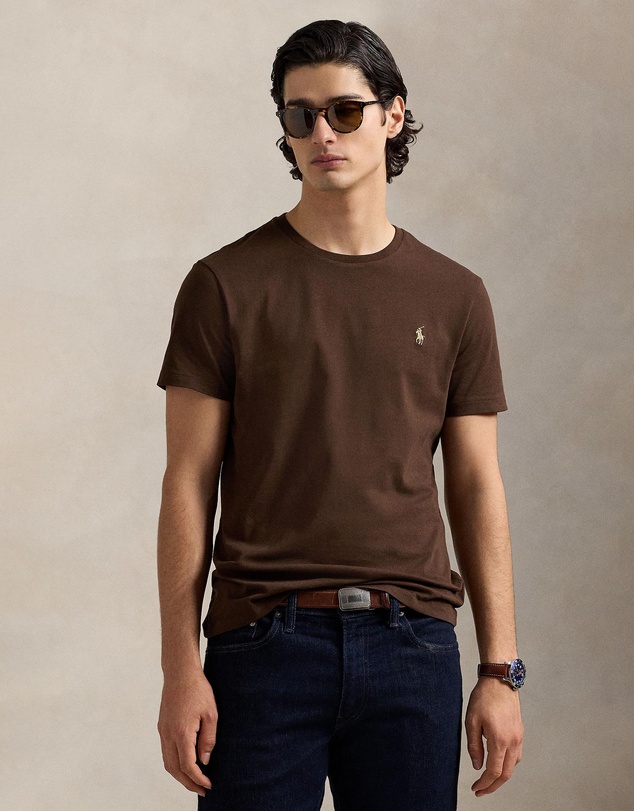 Polo Ralph Lauren - Custom Slim Fit Jersey Crewneck T-Shirt