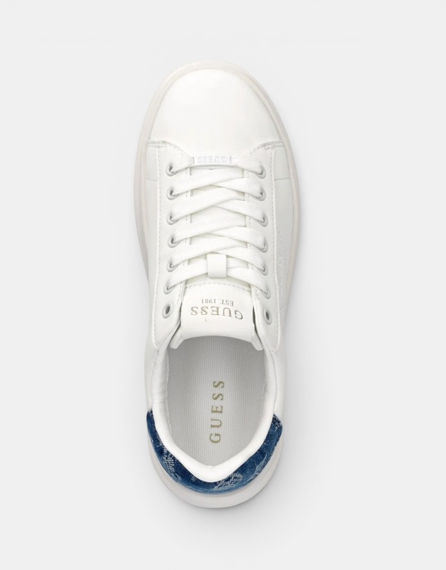 GUESS - White Elbina Sneakers