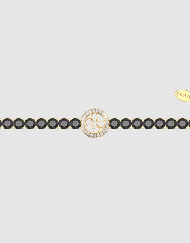 GUESS - Guess 3mm 4G Logo Tennis CZ Bracelet