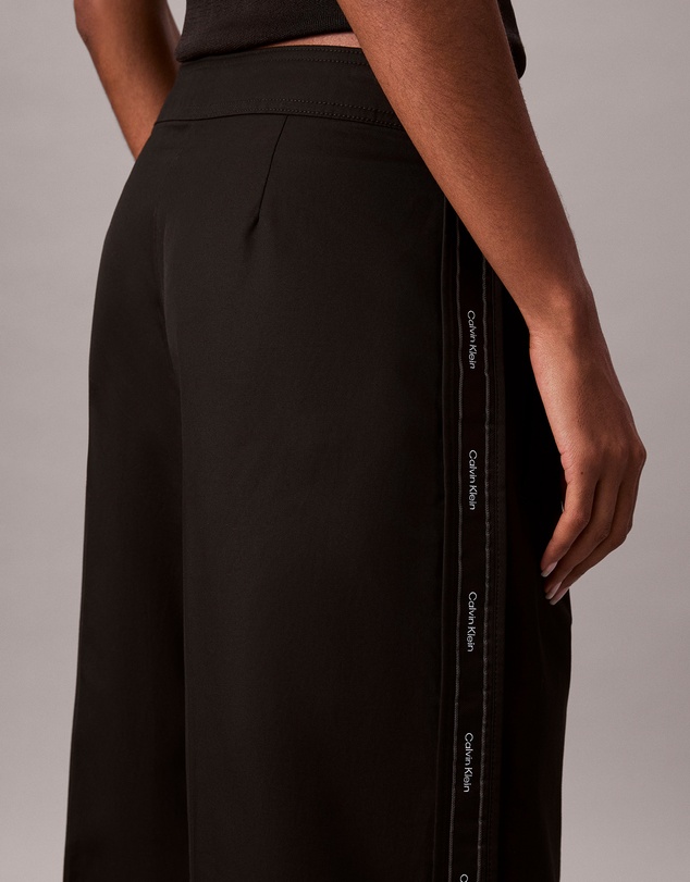 Calvin Klein Jeans - Cotton Twill Logo Tape Pants
