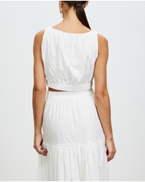 Sofia Irina - Elasticated Crop Top