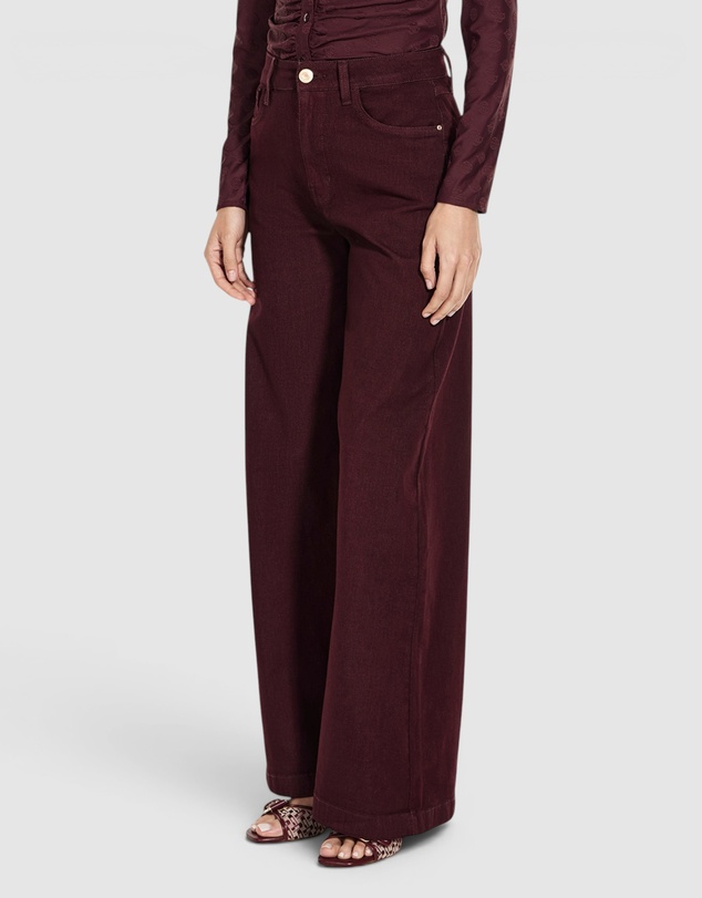 GUESS - High-Rise Bellagio Wide-Leg Jeans