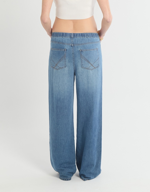 Soon Maternity - Draped Drawstring Jeans