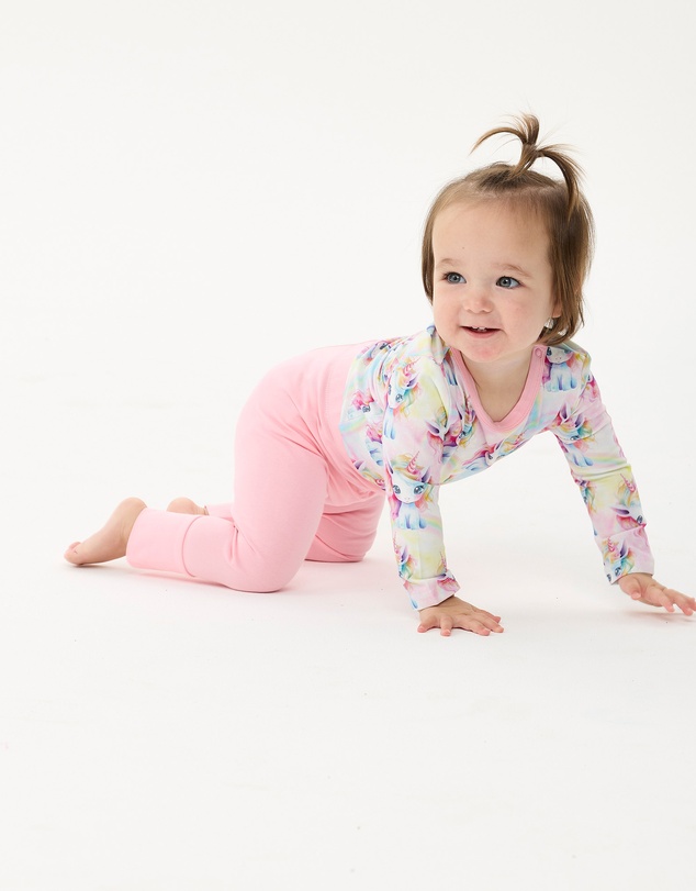 Rock Your Baby - Unicorn Pony Bodysuit & Legging Set