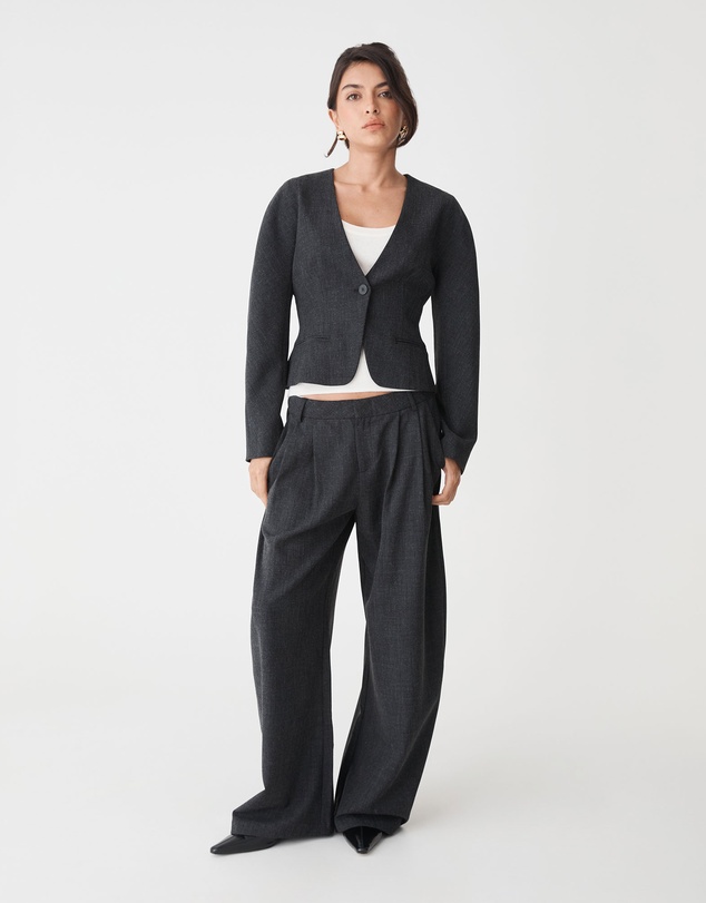Forcast - Pippa Rounded Shoulder Blazer