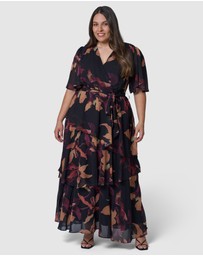 Pink Dusk by Curve Project - Hypnotic Maxi Dress