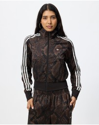 adidas Originals - Satin Snake Print Classic Firebird Track Jacket - ICONIC EXCLUSIVE