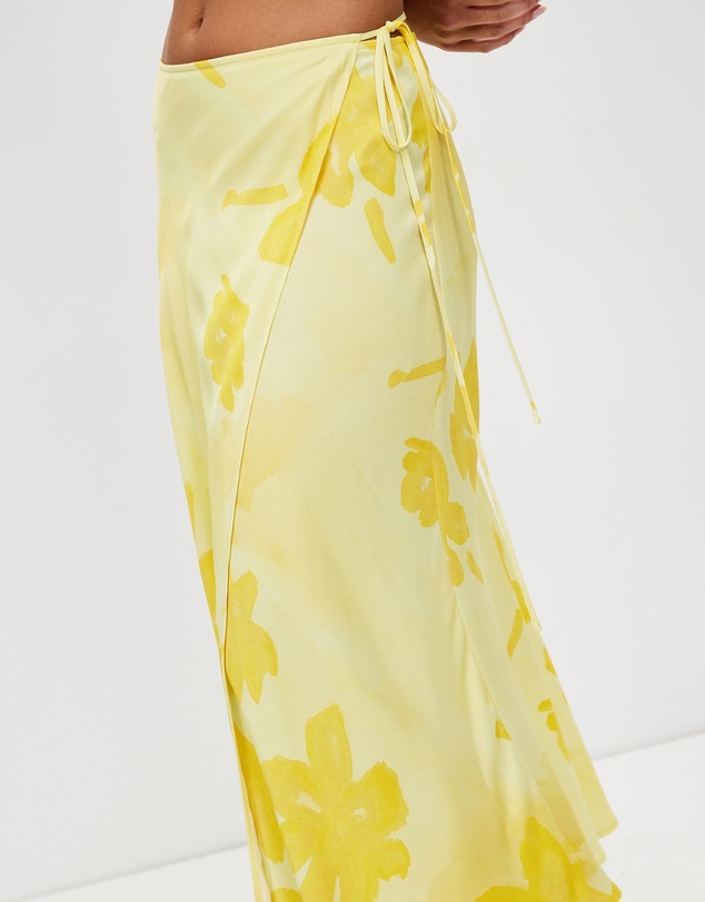 Third Form - Wild Flower Wrap Skirt