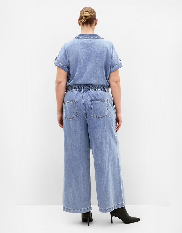 City Chic - Tilly Cotton Denim Pant