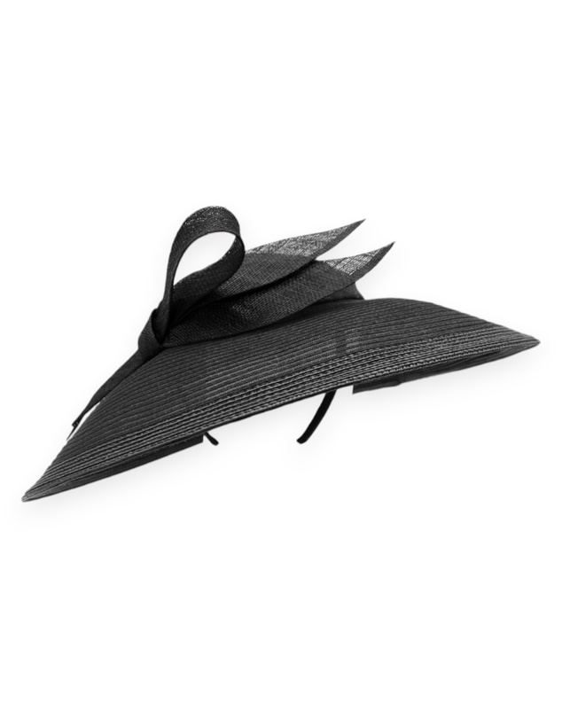 Morgan & Taylor - Josephine Fascinator in Black