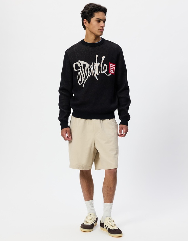 S Double - Brush Knit Sweater