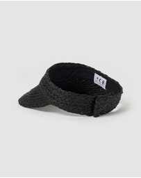 Arms Of Eve - Sunray Roll Up Sun Visor - Black