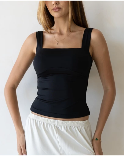 Mod Squad - Luxe Box Neck Tank Base Layer