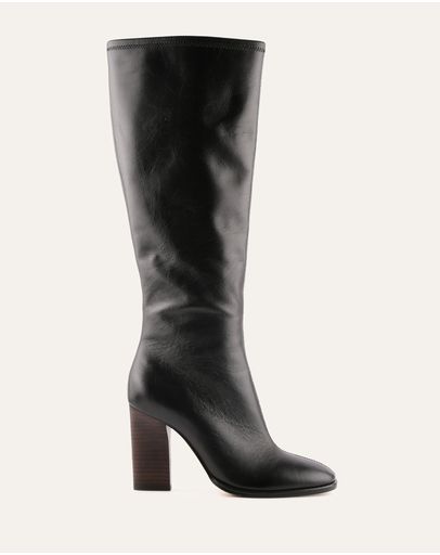 BLACK LEATHER