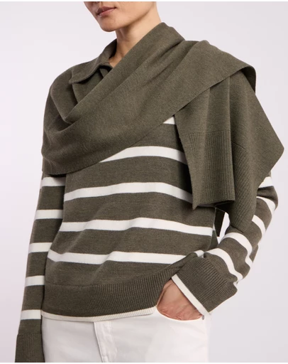 David Lawrence - Valence Merino Knit Scarf