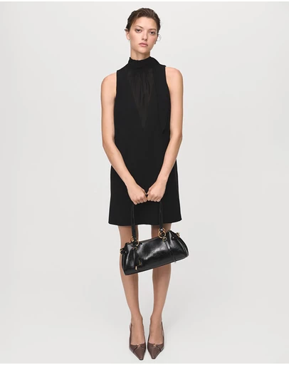 M.N.G - Bow Cut-Out Detail Dress