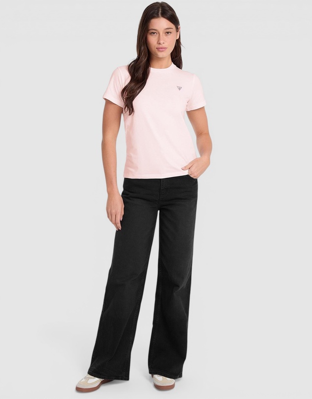 GUESS - GUESS JEANS Mini Triangle Short Sleeve Logo Tee