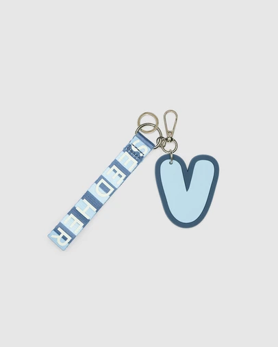 Seed Heritage - Stripe Strap Initial Keyring