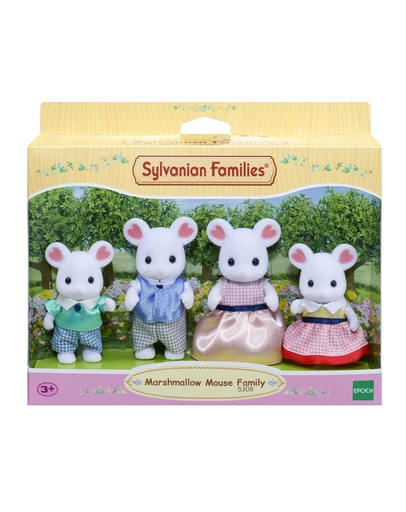 Sylvanian Families - Marshmallow Mouse Family