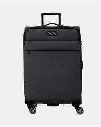 Pierre Cardin - Pierre Cardin 69cm Soft Water-Repellent Medium Suitcase Spinner