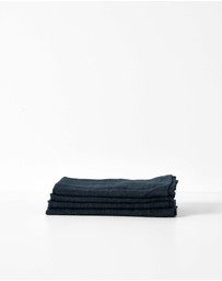Aura Home - Vintage Pure Linen Napkin Set of 4