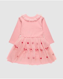 Fleur Harris - Flourish Tutu Bodysuit Dress in Pink
