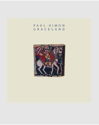 Sony Music - Paul Simon Graceland Vinyl Album & Crosley Record Storage Display Stand
