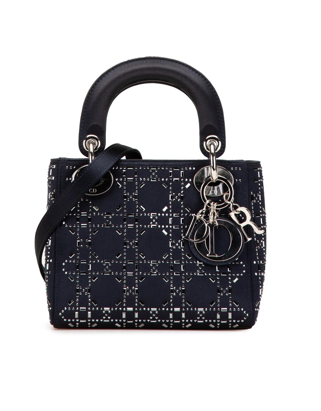 Pre-Loved by Azura Reborn - Pre-Loved dior Dior handbag with Crystal Embellishments