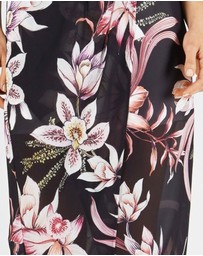 Amelius - Blushing Orchid Midi Dress