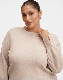 Forever New Curve - Ellie Curve Cuff Detail Sweater