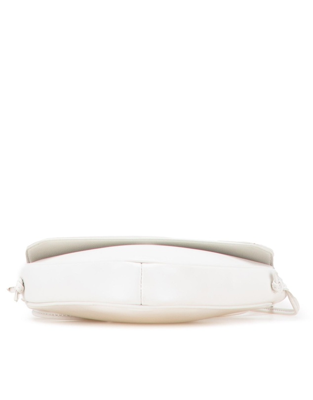 Pre-Loved by Azura Reborn - Pre-Loved Smooth Calfskin Logo Triangle Crossbody