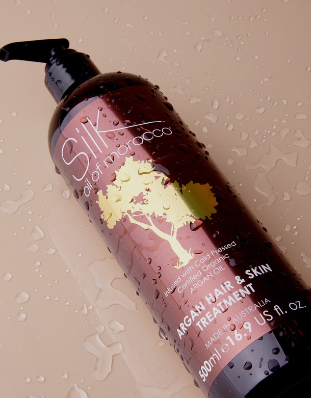 Silk Oil of Morocco - Argan Hair and Skin Treatment 500ml