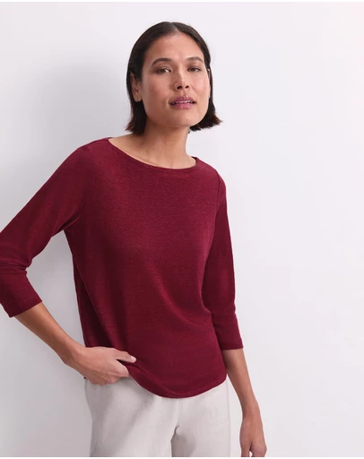 Sportscraft - Cecile Linen Top