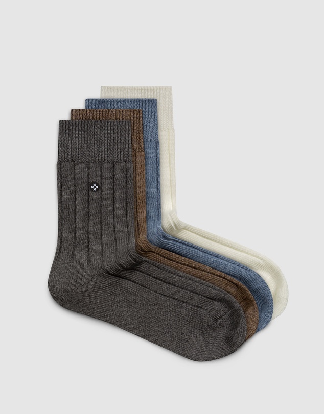 Sockdaily - Drift 4 Pack Quarter Socks