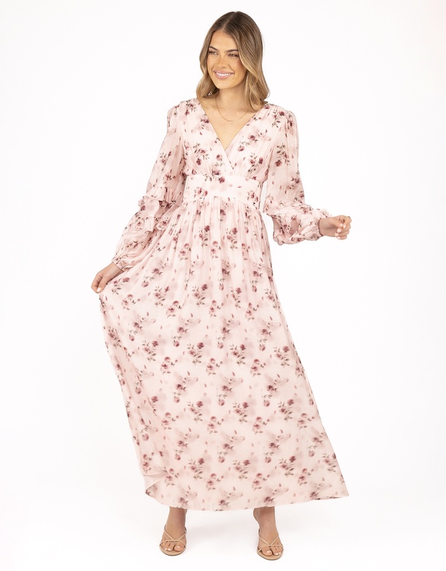 Petal & Pup - Vayla Maxi Dress - Pink Rose
