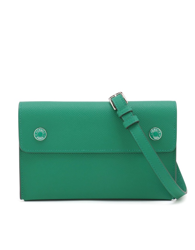 Pre-Loved by Azura Reborn - Pre-Loved Epsom Hermesnap Wallet On Strap