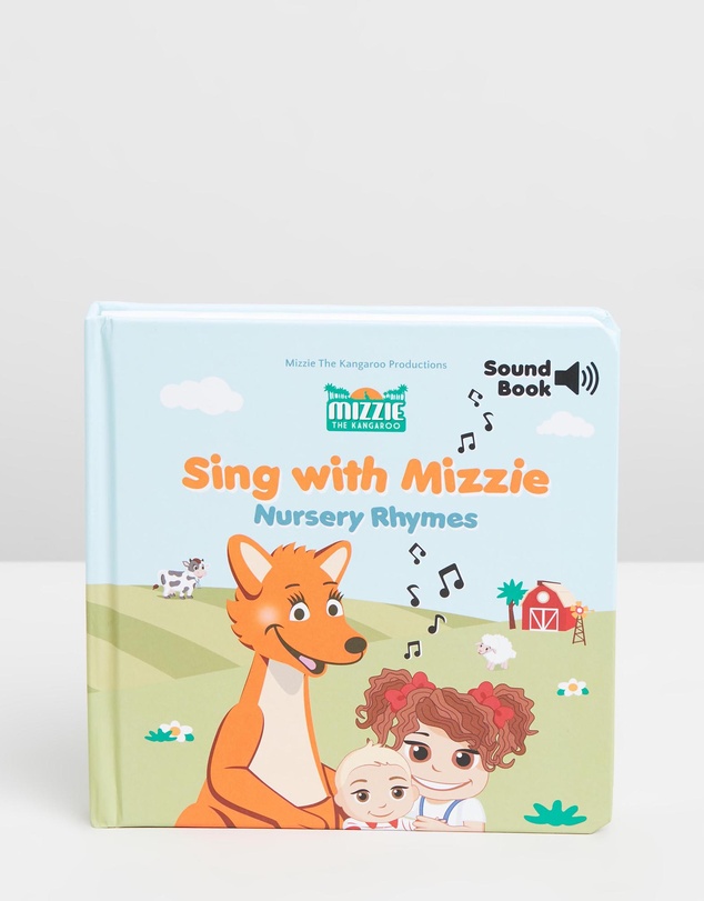 Mizzie The Kangaroo - Books, Books, Books - Baby Gift Set