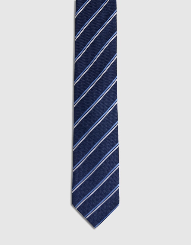 Oxford - Walker Stripe 7Cm Silk Tie