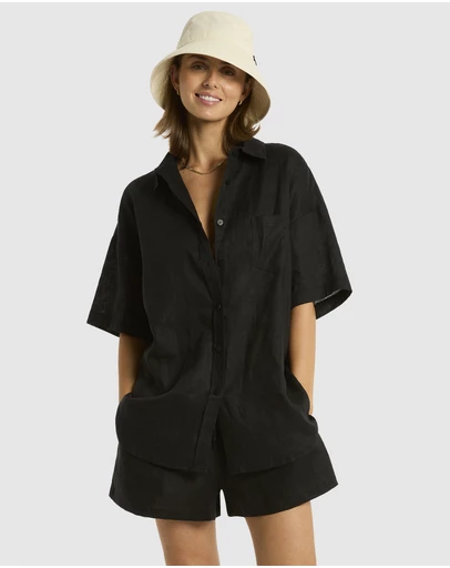 Sea Level Australia - Resort Linen Aloha Shirt
