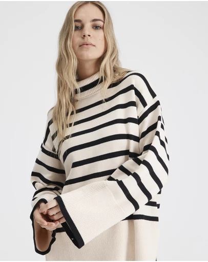 Everly Collective - Hudson Striped Knit
