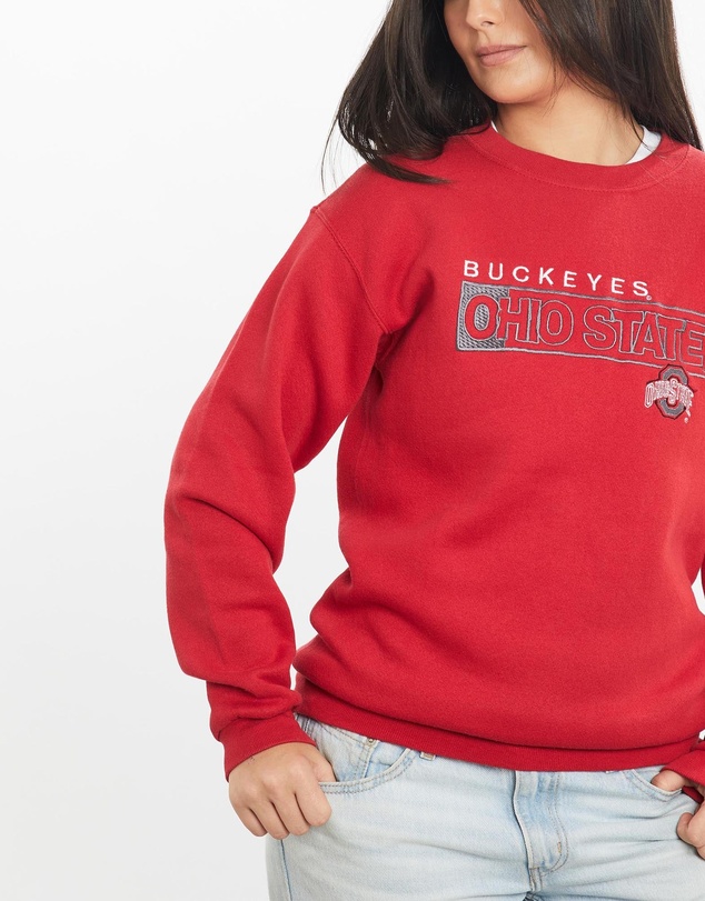 Vintage by The Real Deal - Pre Loved - Vintage 90s NCAA Ohio State Buckeyes Sweatshirt