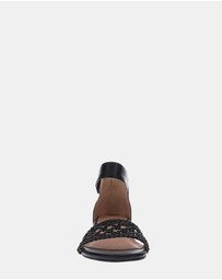 Mia Vita - Kath Heeled Sandal - Black