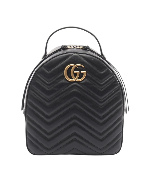 Pre-Loved by Azura Reborn - Pre-Loved Small GG Marmont Matelasse Leather Backpack