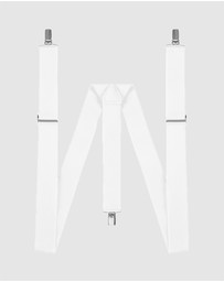 Buckle - Australian Made Plain Y Back Braces. 35mm width.