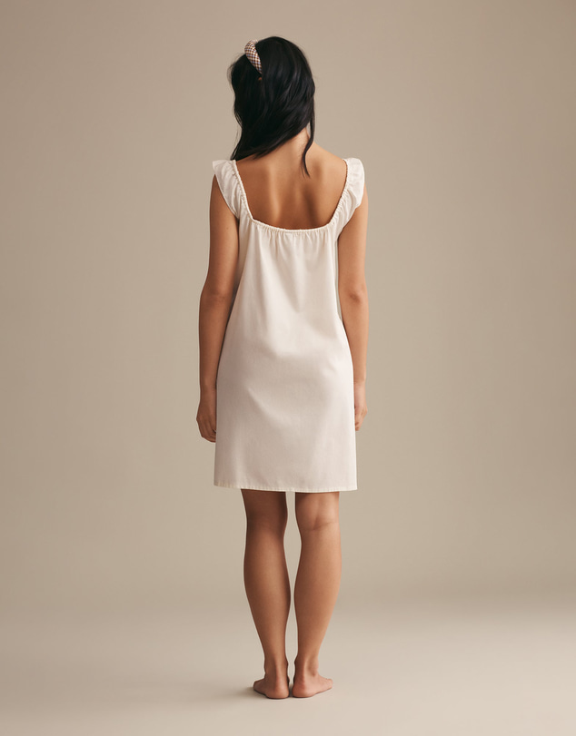 Resting - Soft Woven Cotton Juno Baby Doll Nightie