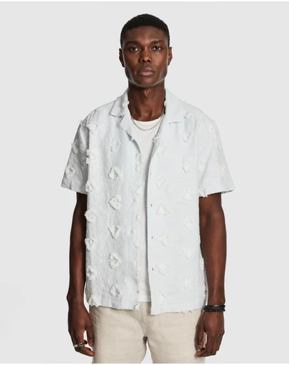 yd. - Ross Textured Shirt