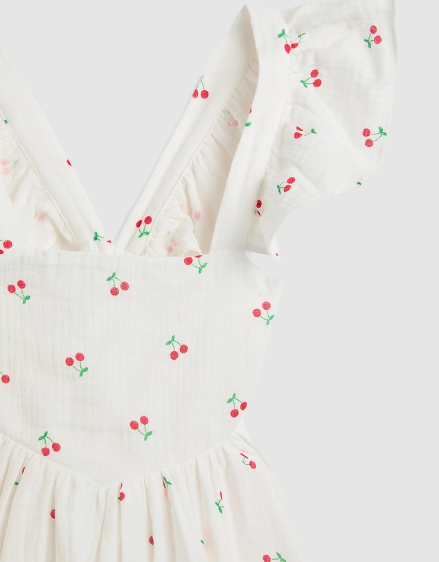 Bardot Junior - Clea Cherry Mini Dress - Kids-Teens