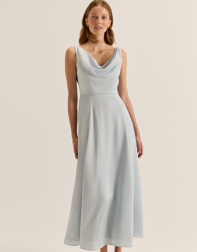 Review - Montague Cowl Neck Dress